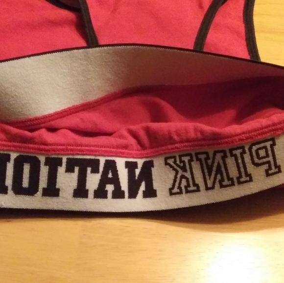 VS Pink Racer Back Sports Top Women Sz. S - Picture 11 of 12